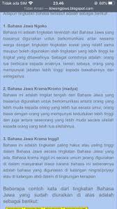 Maybe you would like to learn more about one of these? Oren On Twitter Ini Cuma Gambarannya Aja Ini Masih Dibagi Lagi Bahasa Jawa Ngoko Dibagi Jd 3 Kasar Lugu Halus Dan Bahasa Krama Madya Dibagi 3 Kasar Lugu Halus Https T Co Udzvk5dv5c