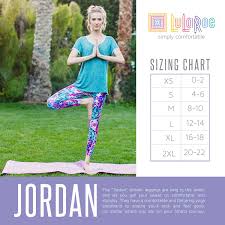 Lularoe Jordan Size Chart 2017 In 2019 Lularoe Size Chart