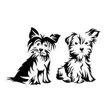 Download Dog Yorkie Yorkshire Terrier Cute Cuttable Design Svg Png Dxf Etsy In 2020 Yorkshire Terrier Dog Yorkie Dogs Dog Silhouette Yellowimages Mockups
