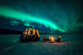 There is no question about that. Aurorahut Lake Inari Lapland Finland Visitfinland Com
