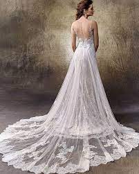 L O V E L A C E Make A Statement With Lovely Double Illusion Lace Train Lovely Is Pa Enzoani Wedding Dresses Wedding Dress Inspiration Wedding Dresses