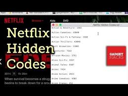 Netflix Hack Unlock Hidden Categories With Secret Codes How To Netflix Hacks Netflix Hidden Codes Netflix