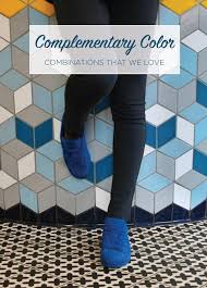 Orange, reds, and yellows are the warm colors, while blues, greens, and purples are the cool colors. Tile Designs We Love 6 Complementary Color Combinations Mercury Mosaics
