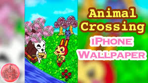 Then tap on the image and hold for a few seconds. Animal Crossing Spring Iphone Wallpaper Speed Painting Youtube