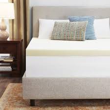 3 Memory Foam Mattress Topper Twin Extra Long White Authentic Comfort Mattress Memory Foam Mattress Topper Foam Mattress Topper