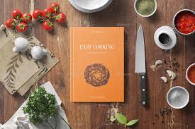 Hard Cover Cook Book Mockup In 2020 Stationery Mockup Cookbook Cooking