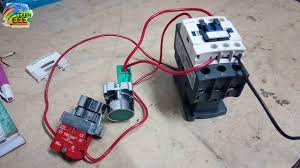 Wiring diagram a wiring diagram shows, as closely as possible, the actual location of all component parts of the device. Practically Contactor Connection With No And Nc Switches In Hindi Youtube