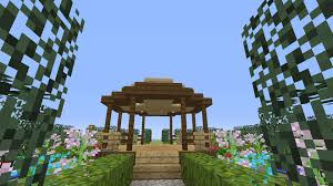 Minecraft Gazebo Minecraft Fountain Minecraft Garden Minecraft Park