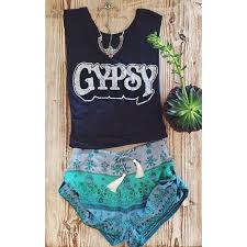 Spell And The Gypsy Collective Our Gypsy Tank Desert Wanderer Shorts Dark