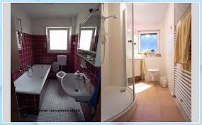 Vorher Badezimmer Renovieren Vorher Nachher A Badrenovierung Vorher Badezimmer Renovieren Vorher In 2020 Small Narrow Bathroom Narrow Bathroom Bathroom Renovations