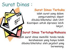 Surat dinas atau surat resmi ini sangat bahasa yang digunakan harus dengan menggunakan bahasa yang sopan, dan juga penulisan kalimat yang sesuai dengan ejaan yang disempurnakan. Oleh Dra Ati Dahniar M Si Widyaiswara Madya Ppt Download