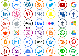 Font Icons Color Elharrak Fontspace Download Fonts Fonts For Android Social Icons