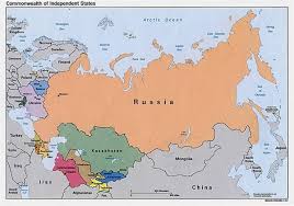 เครือรัฐเอกราช (th) commonwealth of independent states. Commonwealth Of Independent States Map 1994 Making The History Of 1989