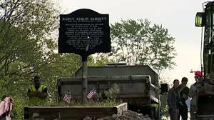 The place she is laid to rest was once a cemetery for slaves eventually becoming the african american cemetery once slavery was abolished and closed for good. Historic Grave In The Middle Of The Road Being Excavated In Johnson County Fox 59