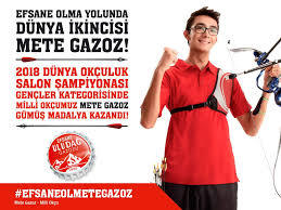 He represented turkey at 2016 rio olympics. Uludag Icecek Milli Okcumuz Mete Gazoz 14 18 Subat Facebook