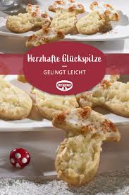 Herzhafte Gluckspilze Rezept Herzhaft Oetker Rezepte Lebensmittel Essen
