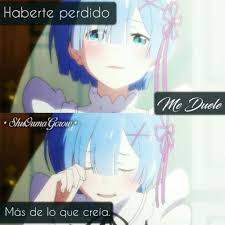 Anime Frases Anime Frases Sentimientos Shuoumagcrow Re Zero Amor Frases De Amor Anime Frases Frases De Tristeza