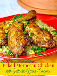 Add the frozen vegetable mix to an oven tray and coat in 1 tablespoon of olive oil. Baked Moroccan Chicken With Pistachio Lemon Couscous