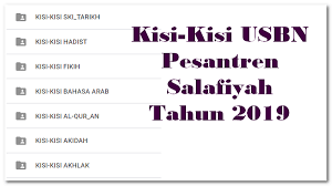 Maybe you would like to learn more about one of these? Kisi Kisi Soal Usbn Pesantren Salafiyah Tahun 2020 Atau Tahun Pelajaran 2020 2020 Sch Paperplane