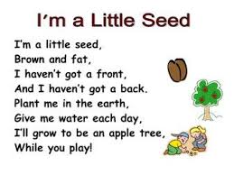 Themed Poems Seeds And Plants Rhyming Poems For Kids Kids Poems Childrens Poems