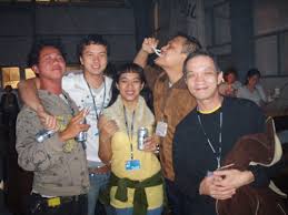 Edwin, Nicholas Saputra, Nia Dinata, Joko Anwar, me