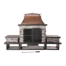 Sunjoy Connan Steel Wood Burning Outdoor Fireplace Reviews Wayfair Natural Gas Outdoor Fireplace Outdoor Fireplace Outdoor Heating