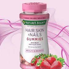 Nature S Bounty Hair Skin And Nails 230 Gummies Walmart Com Walmart Com