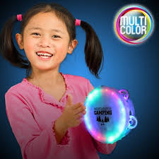 6 Led Light Up Tambourine