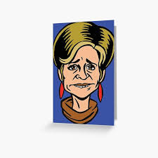Jerri Blank Greeting Cards for Sale