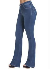 Calça Jeans Flare Cintura Alta Azul Escuro Calca Jeans Sawary Azul Modelo Flare Sawary Jeans Calca Jeans Sawary Sawary Jeans Jeans