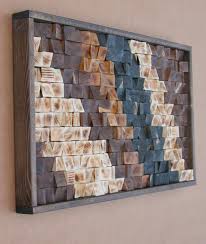 Diy headboard fabric panel wall home reno lover. Large Reclaimed Wood Wall Art Wood Wall Decor Headboard Geometric Pattern Wood Mosaic Geometric Art 17x30 In 2019 Large Wood Wall Art Wood Wall Art Wood Wall Decor