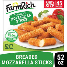 Heat about 1 inch of oil in a pan over medium heat. Farm Rich Breaded Mozzarella Cheese Sticks 52 Oz Instacart