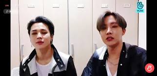 Tienes un enorme corazón jimin, eres muy tierno. Bts National On Twitter V Live ë§‰ë°© ì „ ë¼ì´ë¸Œ J Hope And Jimin Are Live On Vlive Bts Twt Https T Co Mhyckegfsu