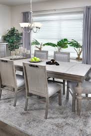 Rock Island Dining Set W Parsons Chairs Large Dining Room Table Dining Room Table Chairs Large Dining Room