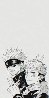 Itadori Yuji And Gojo Satoru In 2021 Manga Art Anime Background Anime Drawings