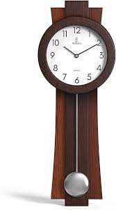 Shop our best selection of oversized wall clocks to reflect your style and inspire your home. Pendulum Wall Clock Battery Operated Quartz Wood Pendulum Clock Silent Modern Wooden Design Decora Clock Wall Decor Pendulum Wall Clock Wall Clock Wooden