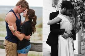 Miley cyrus confirms wedding to liam hemsworth with touching photos see her stunning dress this link is to an external site that may or may not meet accessibility guidelines. Miley Cyrus And Liam Hemsworth S Wedding Snaps Pay Tribute To Very First Kiss Mirror Online