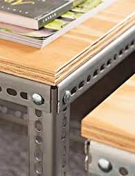 Uma Mesa De Centro Com Estilo Moderno E Despojado E Tudo O Que Voce Precisa Na Decoracao Confira Essa Dica De Hacer Mesa Hacer Mesas De Madera Mesas De Metal