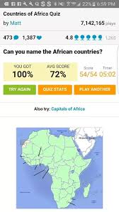Free map quiz games to learn geography. How Many African Countries Can You Identify On A Map Quora