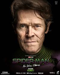 Who is the best ￼Marvel movie villain? I have got to go with William de foe  is Green ￼Goblin from No Way Home. Yes, he was fantastic in the original  Sam Raimi