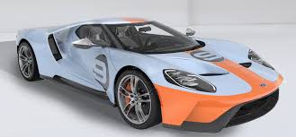 Ford gt values remain strong and, compared to most supercars, there are usually a number of excellent u.s. 2019 Ford Gt Heritage Edition With Iconic Gulf Livery Paultan Org