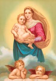 It is the only altarpiece by raphael in the united. The Sistine Madonna Painting By Raphael