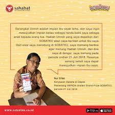 Update info, untuk yang belum umroh dan ingin mengumpulkan uangnya silahkan menabung di bank mandiri. Wujudkan Mimpi Terbang Umrah Orang Tua Di Sobatku Sobatku