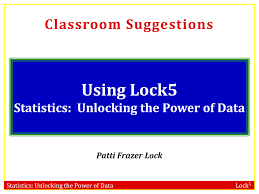 These methods are brought to life through authentically relevant examples, enabled through easy to use Unlocking The Power Of Data