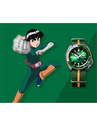 Rock lee's character in naruto is outlandish and awesome at the same time, so here are the ways the series had him look both cool and awkward. Srpf73k1 Herrenuhr Seiko Naruto Boruto L E Rock Lee Srpf73k1