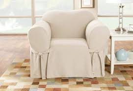 Cotton Duck One Piece Straight Skirt Chair Slipcover 100 Cotton Machine Washable Slipcovers For Chairs Slipcovers Chair Covers Slipcover