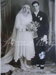 Tipico vestito da sposa anni '20 scivolato. Abiti Da Sposa Anni 30