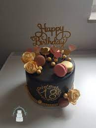 Angefangen von absoluten klassikern über gesunde kinderkuchen ohne zucker und co bis hin zu kunterbunten kreationen. Caro S Kuchenwunder Torte Zum 18 Geburtstag