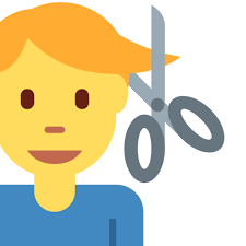 Whether you are trimming those locks or just going for a new look, the person getting a haircut emoji describes you. Man Getting Haircut Emoji