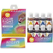 As well as learning how to add color, you'll also learn a little about using different types of color sources. Buy Wilton Color Right Performance Food Coloring Set Achieve Consistent Colors For Icing Fondant And Cake Batter 8 Base Colors Online In Thailand B01en42tbg